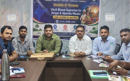 दुर्ग में विकसित भारत VBG-RAM-G अंतर्गत दो दिवसीय संभाग स्तरीय प्रशिक्षण शुरू