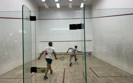 ईस्टर्न स्लैम 2026: रायपुर में जुटेंगे भारत और एशिया के शीर्ष स्क्वैश खिलाड़ी, सिंगापुर के खिलाड़ी भी दिखाएंगे दम