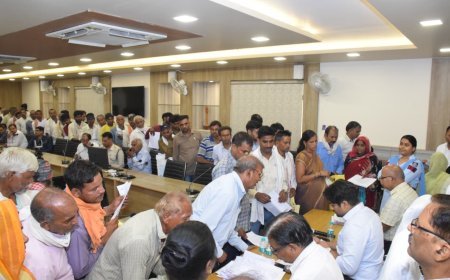 जनसुनवाई में 383 आवेदनों की सुनवाई, कई मामलों का मौके पर हुआ निराकरण