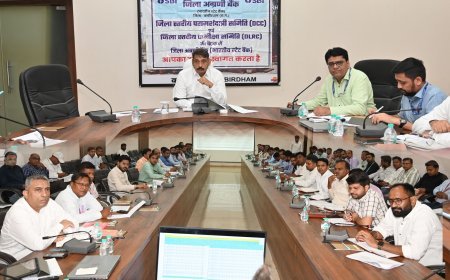 पात्र हितग्राहियों को समय पर मिले योजनाओं का लाभ, बैंक ऋण आवेदनों पर करें त्वरित कार्रवाई: गोपाल वर्मा