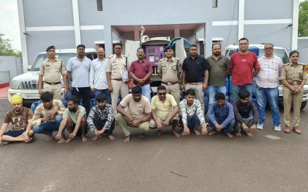 बालोद पुलिस ने अंतर्राज्यीय डीजल चोरी गिरोह का किया भंडाफोड़, 11 आरोपी गिरफ्तार