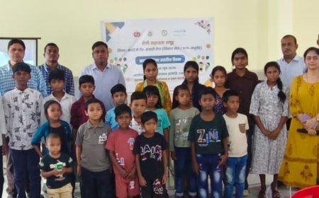 विश्व सिकल सेल दिवस पर चिरमिरी जिला चिकित्सालय में रोगी सहायता समूह बैठक, 11 बच्चों को मिले यूडीआईडी कार्ड