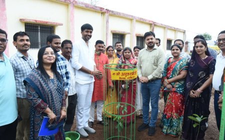 खरोरा को मिली 49.96 लाख रुपये के विकास कार्यों की सौगात, विधायक अनुज शर्मा ने किया लोकार्पण और भूमिपूजन