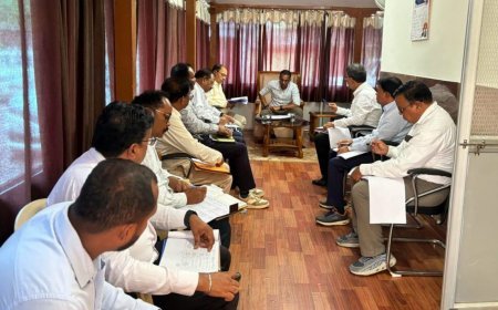 जशपुर में निर्माण कार्यों की समीक्षा, लोक निर्माण विभाग के सचिव ने दिए समय-सीमा में गुणवत्ता पूर्ण कार्य के निर्देश