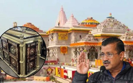 राम मंदिर चढ़ावा चोरी विवाद पर केजरीवाल का हमला, FIR नहीं होने पर उठाए सवाल