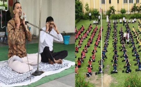 विश्व योग दिवस पर इंडस पब्लिक स्कूल दीपका में भव्य आयोजन, विद्यार्थियों ने सीखे योग के शारीरिक और मानसिक लाभ