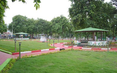बालको का जुबली पार्क बनेगा कोरबा का प्रमुख मनोरंजन और स्वास्थ्य केंद्र
