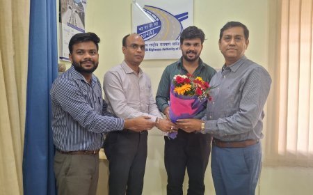 एनएचएआई रायपुर के नए क्षेत्रीय अधिकारी बने आलोक कुमार, संभाला पदभार