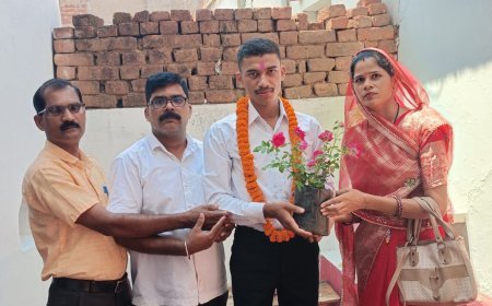 मेड़की के गजेन्द्र कुमार साहू का अग्निवीर में चयन, सिकंदराबाद में लेंगे सैन्य प्रशिक्षण