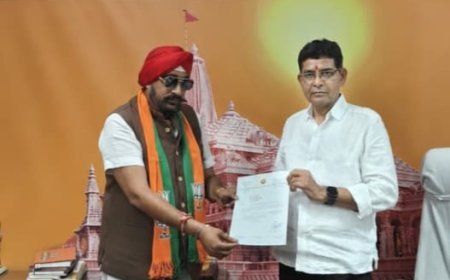 नगरी को नगर पालिका का दर्जा देने और फोरलेन निर्माण की मांग, प्रभारी मंत्री से मिले बलजीत छाबड़ा