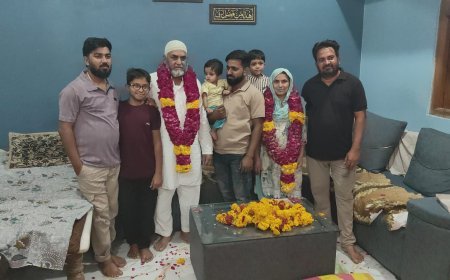 लाडकुई में हाजी खाना कार्यक्रम बना कौमी एकता और भाईचारे की मिसाल