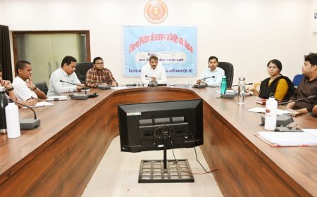 राजस्व प्रकरणों और आवास निर्माण में लाएं तेजी, कलेक्टर गोपाल वर्मा ने दिए निर्देश