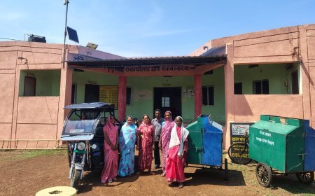 कोलिहापुरी की महिलाओं ने प्लास्टिक कचरे को बनाया कमाई का जरिया, 46 हजार रुपये की आय