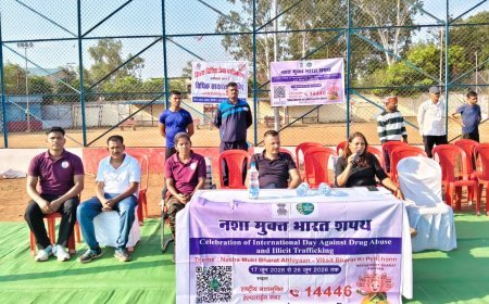 कबीरधाम में नशामुक्त भारत अभियान को मिली नई ऊर्जा, युवाओं ने लिया नशामुक्त समाज निर्माण का संकल्प