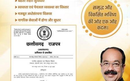 डोंगरगांव को मिला नगर पालिका परिषद का दर्जा, विकास कार्यों को मिलेगी नई रफ्तार