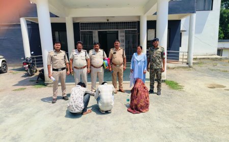 प्रेम प्रसंग में पत्नी ने रची पति की हत्या की साजिश, पुलिस ने तीन आरोपियों को किया गिरफ्तार