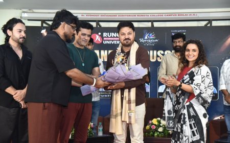 रंगौत्सव फिल्म फेस्टिवल 2026 का भव्य समापन, अनुज शर्मा ने युवाओं को दिए फिल्म निर्माण के सफलता मंत्र