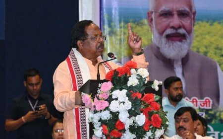 जैविक खेती अपनाकर भावी पीढ़ी का स्वास्थ्य सुरक्षित करें : रामविचार नेताम