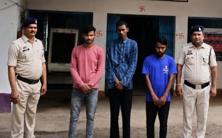 धमतरी में घर में घुसकर महिला के परिवार पर हमला, तीन आरोपी 24 घंटे में गिरफ्तार