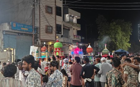 बसना और पिथौरा में शांतिपूर्ण माहौल में निकला मोहर्रम का ताजिया, बारिश के बीच अकीदतमंदों ने निभाई परंपरा