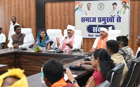 नक्सल मुक्त बस्तर के नव निर्माण में समाज निभाए अग्रणी भूमिका : विजय शर्मा