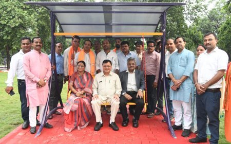 बालको के नवीनीकृत जुबली पार्क का लोकार्पण, क्षेत्रीय विकास में उद्योगों की भूमिका अहम: लखन लाल देवांगन