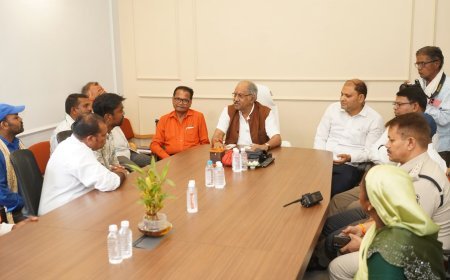 नकटी बेदखली मामले में बृजमोहन अग्रवाल का हस्तक्षेप, पुनर्वास से पहले कार्रवाई नहीं करने की बात