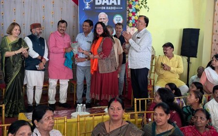 भिलाई में 'मन की बात' का सामूहिक श्रवण, 500 से अधिक नागरिकों ने सुना पीएम मोदी का संदेश