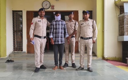 नेपानगर में 60 लीटर अवैध कच्ची शराब के साथ युवक गिरफ्तार, मोटरसाइकिल भी जब्त