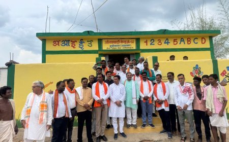 वनांचल के छुहीनाला और चोरभट्ठी में विकास कार्यों की सौगात, सांसद संतोष पांडेय ने किया लोकार्पण-भूमिपूजन
