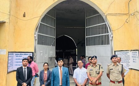 उप जेल मनेन्द्रगढ़ का निरीक्षण, बंदियों को मिल रही सुविधाओं और विधिक सहायता का लिया जायजा