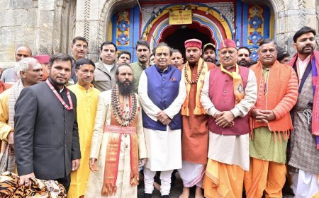 बद्रीनाथ धाम के दौरे पर रहेंगे डॉ. विनीत चंद्र पोस्ती, धार्मिक व शैक्षणिक कार्यक्रमों में करेंगे सहभागिता