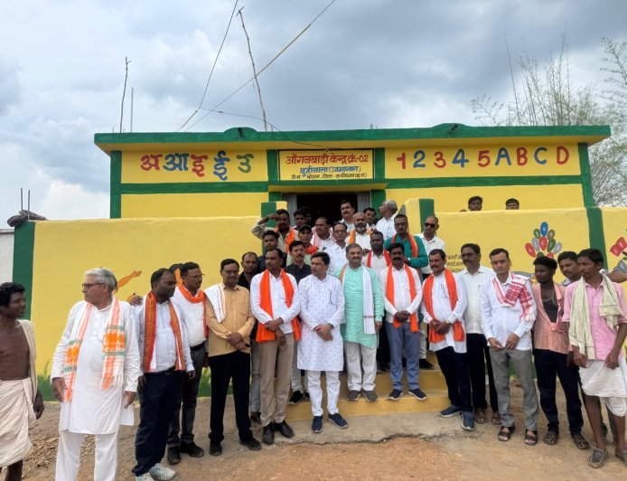 वनांचल के छुहीनाला और चोरभट्ठी में विकास कार्यों की सौगात, सांसद संतोष पांडेय ने किया लोकार्पण-भूमिपूजन