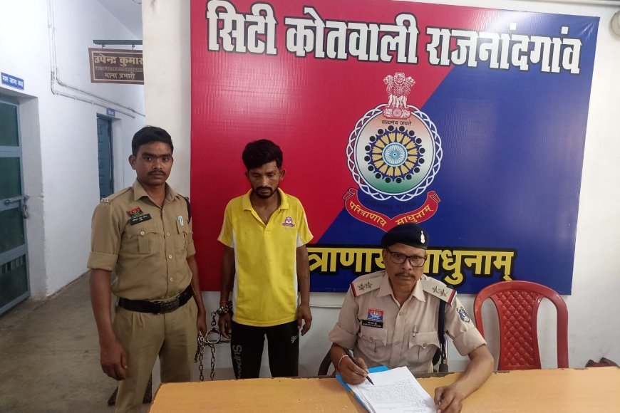 ससुर पर जानलेवा हमला करने वाला दामाद गिरफ्तार, चाकू समेत भेजा गया जेल