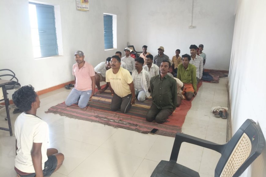 ग्राम पंचायत मटिहनी में उत्साहपूर्वक मनाया गया अंतरराष्ट्रीय योग दिवस