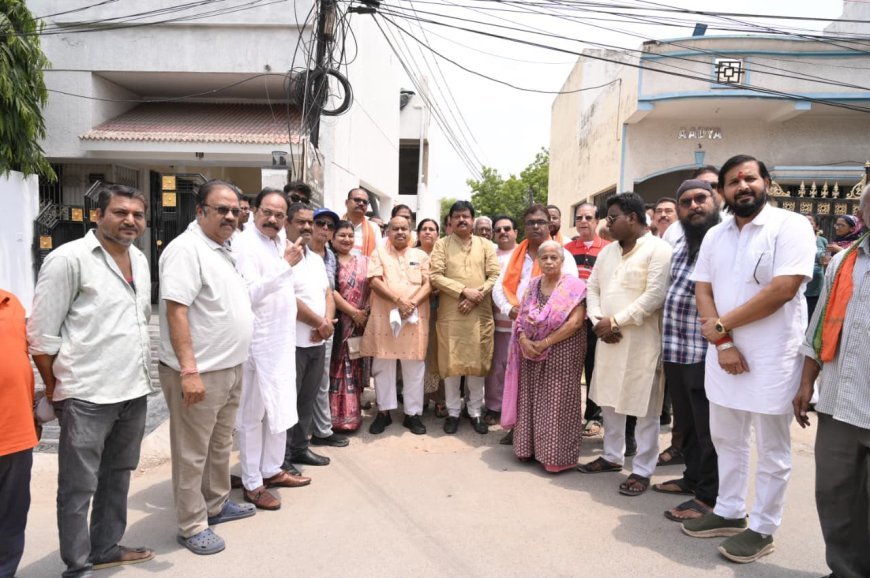 उत्तर विधानसभा क्षेत्र में विकास कार्यों को मिली नई गति, पुरन्दर मिश्रा ने किया विभिन्न निर्माण कार्यों का भूमिपूजन