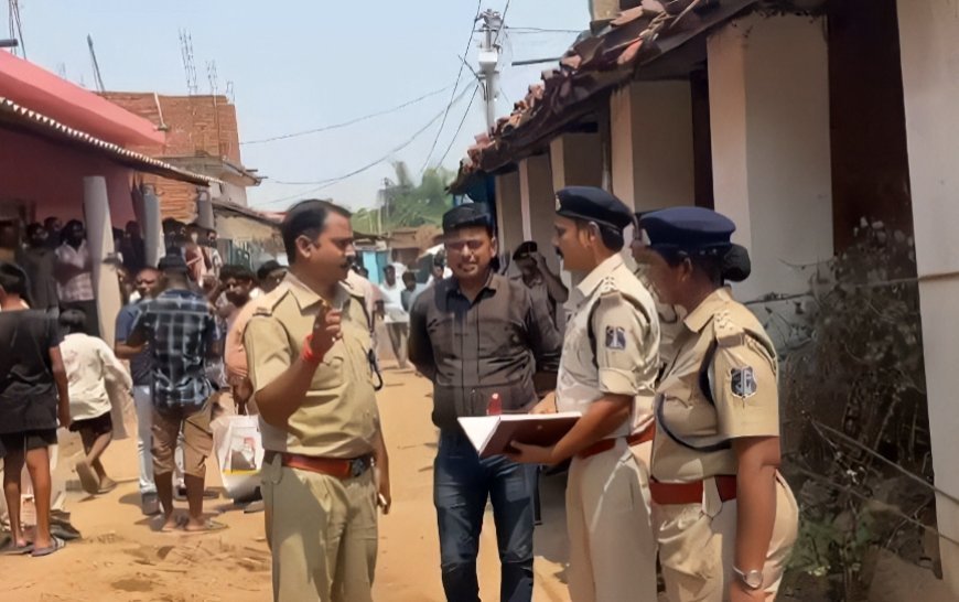 सेंदुरस में बुजुर्ग दंपति की निर्मम हत्या से सनसनी, डबल मर्डर की जांच में जुटी पुलिस