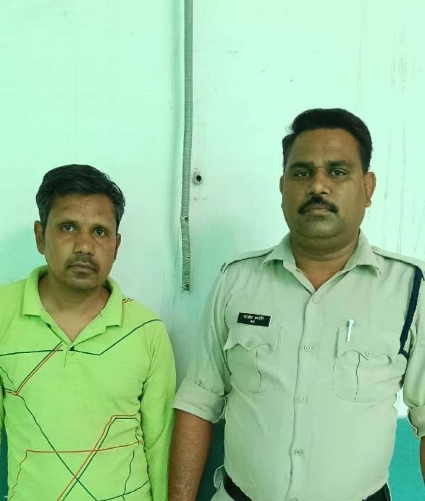 शराब पीने के लिए पैसे नहीं देने पर युवक से मारपीट, मल्हार पुलिस ने आरोपी को किया गिरफ्तार