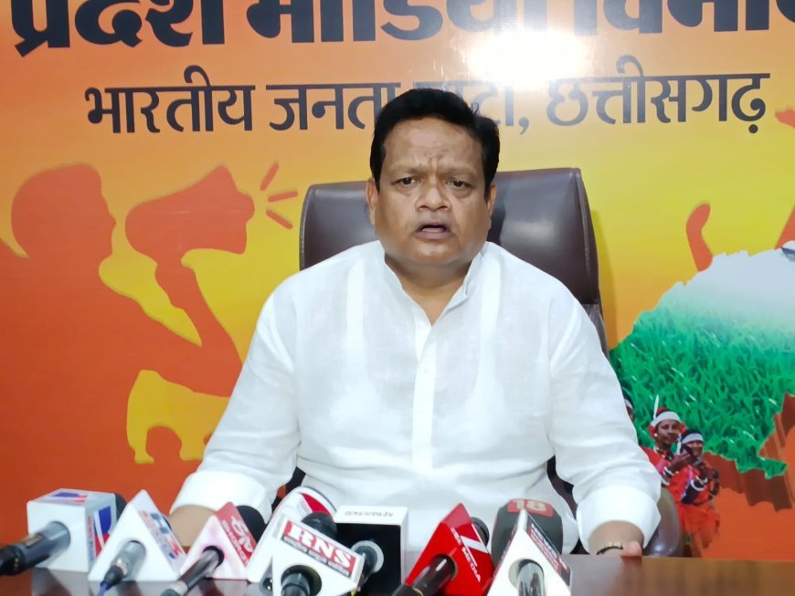 बस्तर में शांति और विकास से कांग्रेस परेशान, भाजपा ने लगाया अर्बन नक्सलवाद को बढ़ावा देने का आरोप
