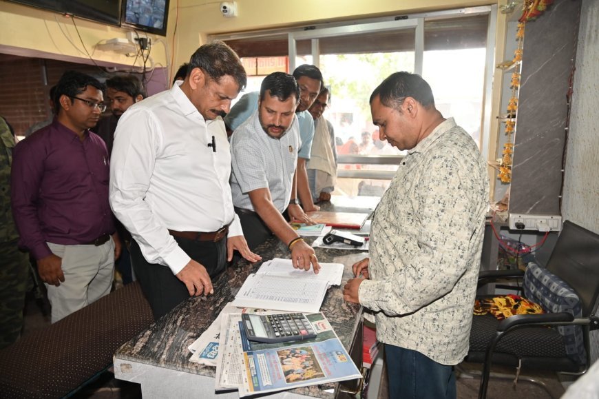 खाद-बीज दुकानों पर कलेक्टर गोपाल वर्मा की सख्ती, तय कीमत से अधिक वसूली पर होगी कार्रवाई