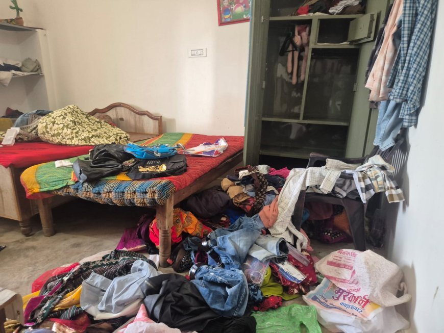 पिथौरा में सूने मकान को चोरों ने बनाया निशाना, नकदी और चांदी के पायल लेकर फरार