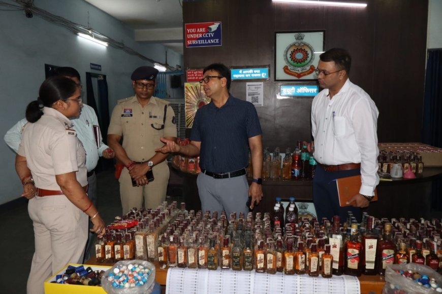 ऑपरेशन आघात में बड़ी सफलता, रायगढ़ में नकली शराब के संगठित नेटवर्क का भंडाफोड़