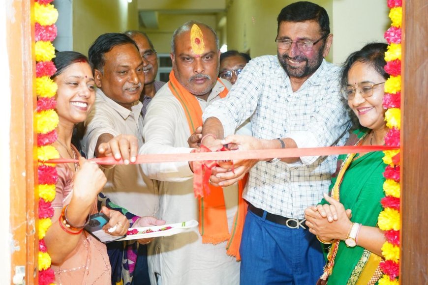 तालपुरी बी ब्लॉक में वरिष्ठ नागरिकों के लिए अतिरिक्त कक्ष का लोकार्पण, विधायक ललित चंद्राकर ने किया समर्पित