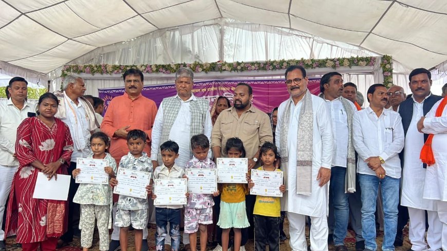 बेमेतरा में सुशासन तिहार 2026 का समापन, विधायक दीपेश साहू ने सुनीं जनसमस्याएं और वितरित किए हितग्राही लाभ