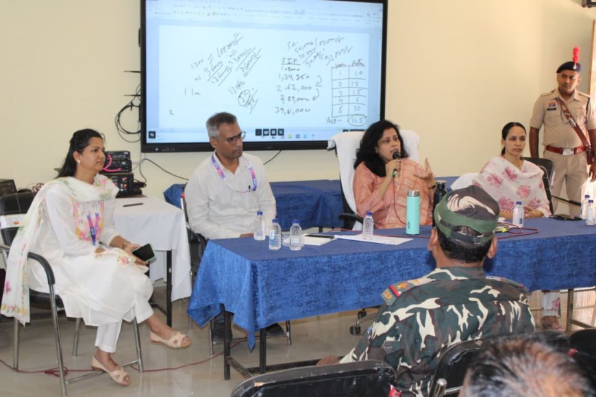 एसबीआई की वित्तीय प्रबंधन एवं साइबर सुरक्षा कार्यशाला, जवानों को बचत और डिजिटल सुरक्षा की दी जानकारी