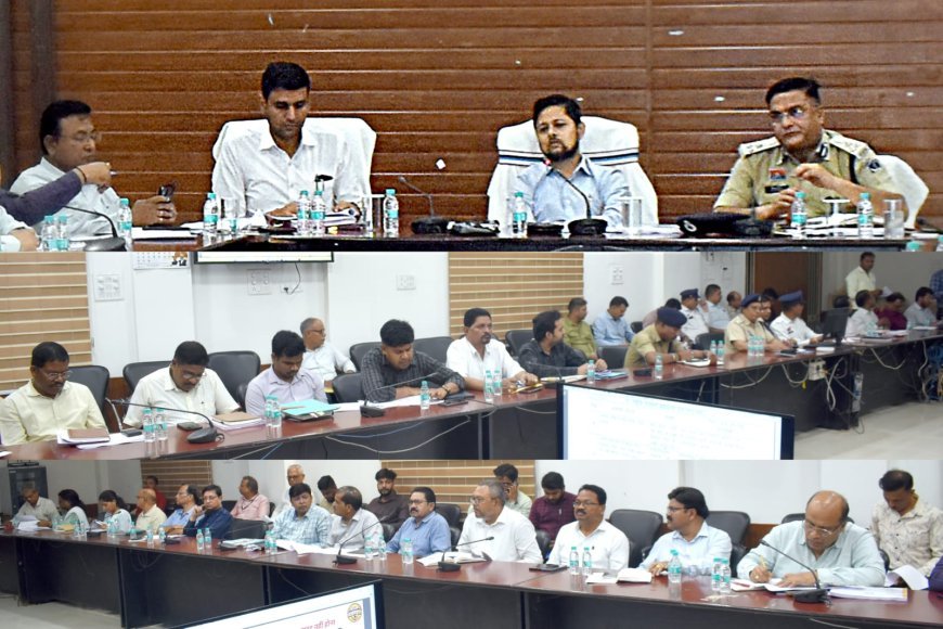 जिला सड़क सुरक्षा समिति की बैठक में दुर्घटनाएं रोकने सख्त निर्देश, रिफ्लेक्टर और स्पीड ब्रेकर लगाने पर जोर