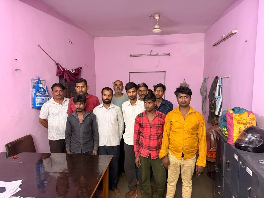 दुर्ग में अवैध गुटका निर्माण इकाइयों पर पुलिस की बड़ी कार्रवाई, 10 आरोपी गिरफ्तार