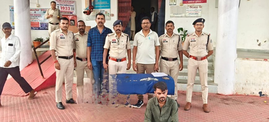 घर में चोरी का खुलासा, दो आरोपी गिरफ्तार, 66 हजार रुपये से अधिक का सामान बरामद