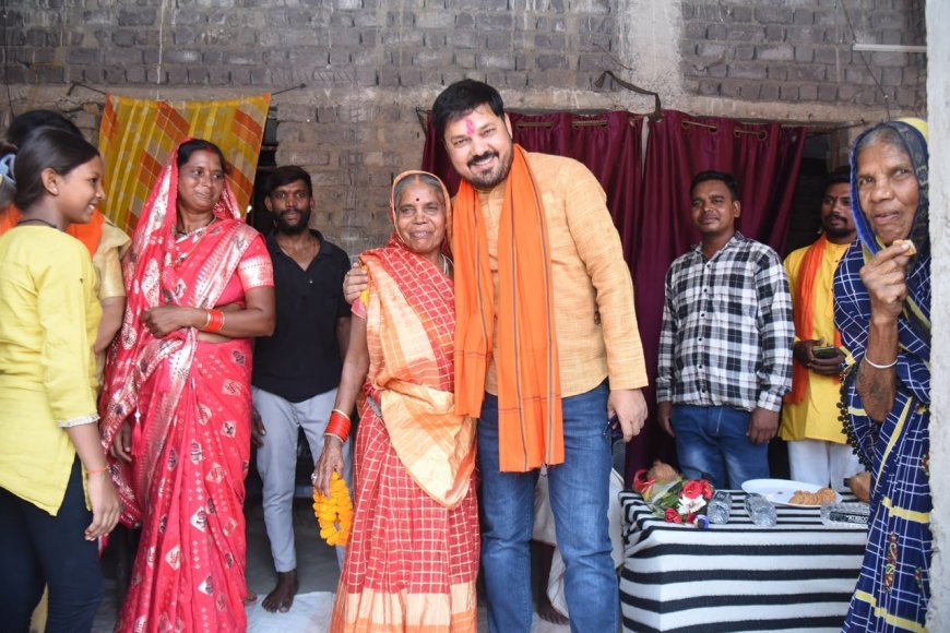 विशेष जनसंपर्क अभियान के तीसरे दिन विधायक अनुज शर्मा ने गांव-गांव पहुंचकर सुनी समस्याएं