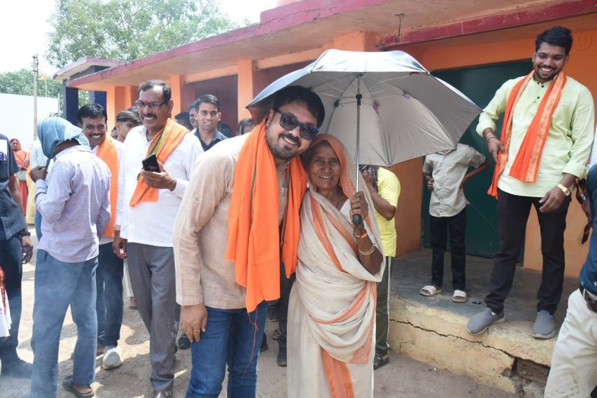 भीषण गर्मी में भी जारी रहा जनसंपर्क अभियान, अनुज शर्मा ने गांव-गांव पहुंचकर सुनीं समस्याएं